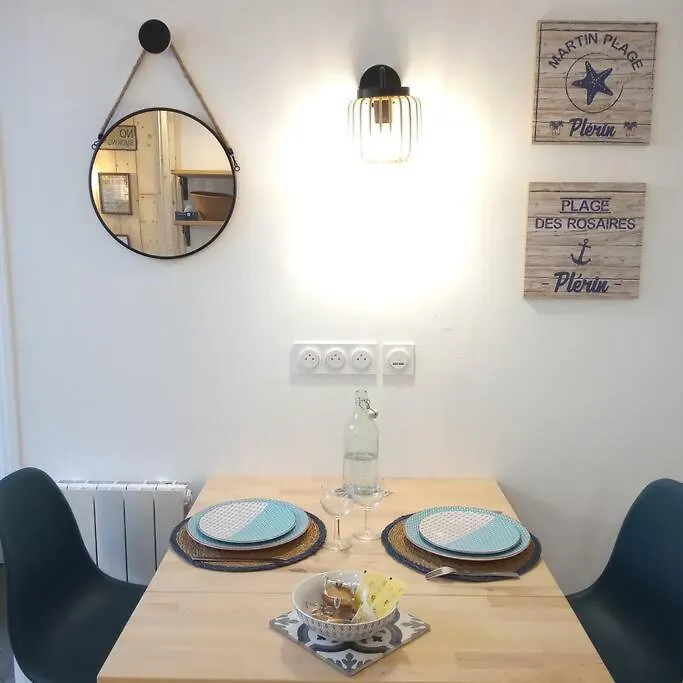 公寓 Joli T2 Saint-Brieuc Entre Port Et Centre Wifi Gratuit公寓